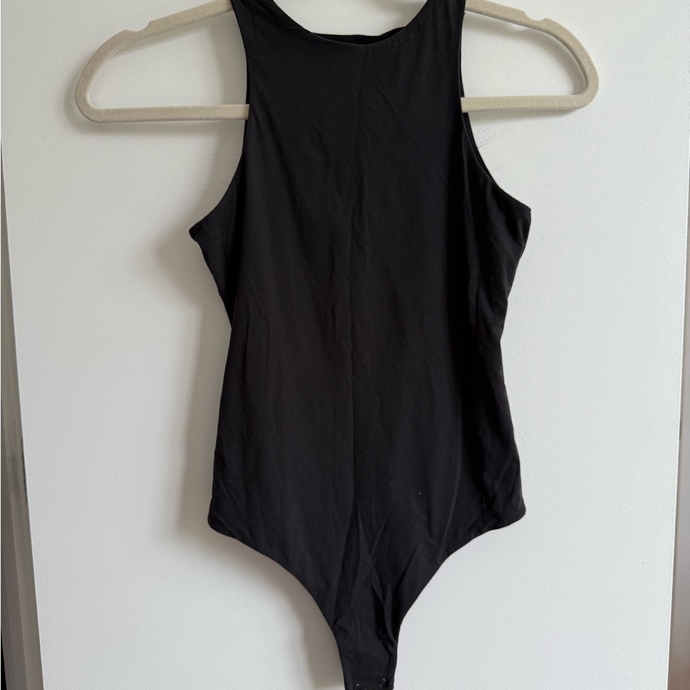 SKIMS Black Bodysuit